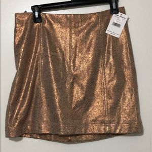 Free People suede (vegan) skirt size 8